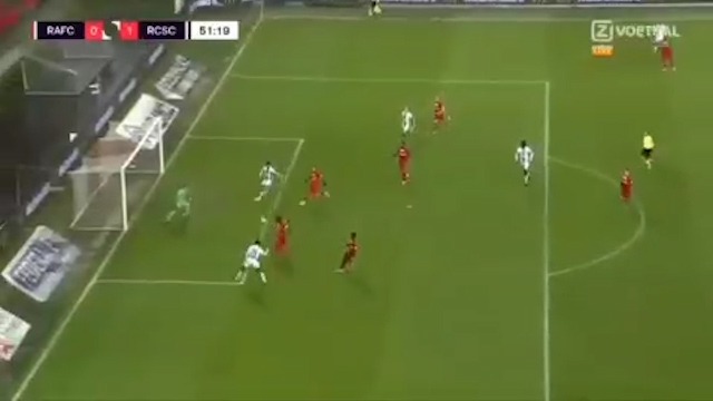 گل اول شارلوا به آنتورپ روی ارسال علی قلی زاده