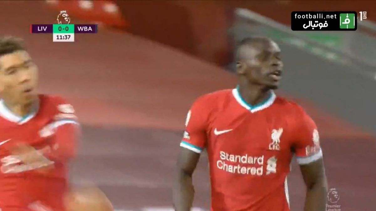 گل اول لیورپول به وست برومویچ (سادیو مانه)