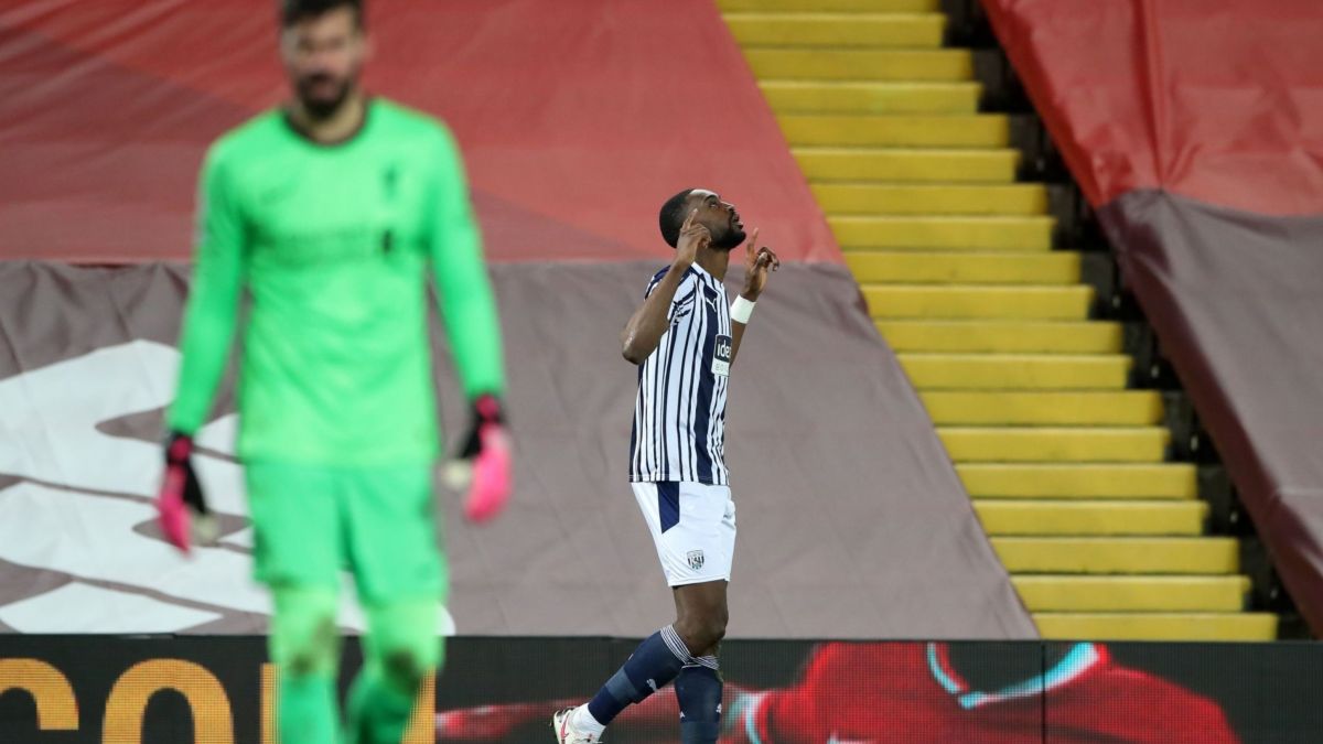 خلاصه بازی لیورپول 1-1 وست برومویچ