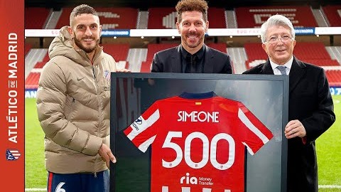 به بهانه پانصدمین حضور دیگو سیمئونه روی نیمکت اتلتیکو مادرید