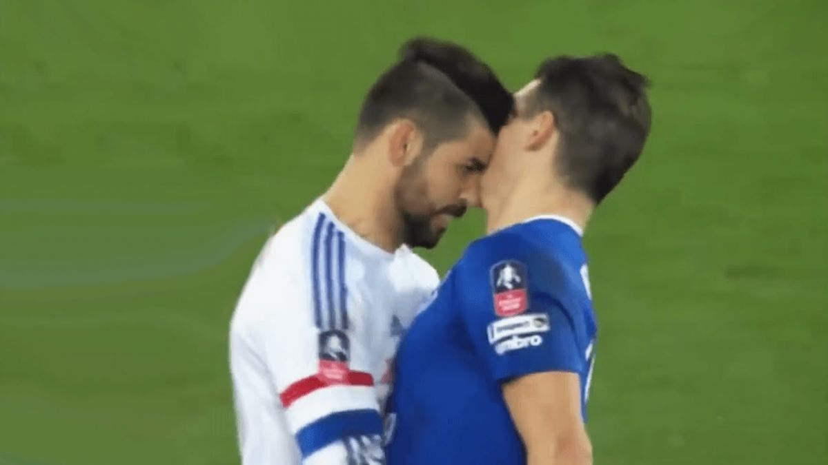 درگیری ها و حرکات خشن دیگو کاستا