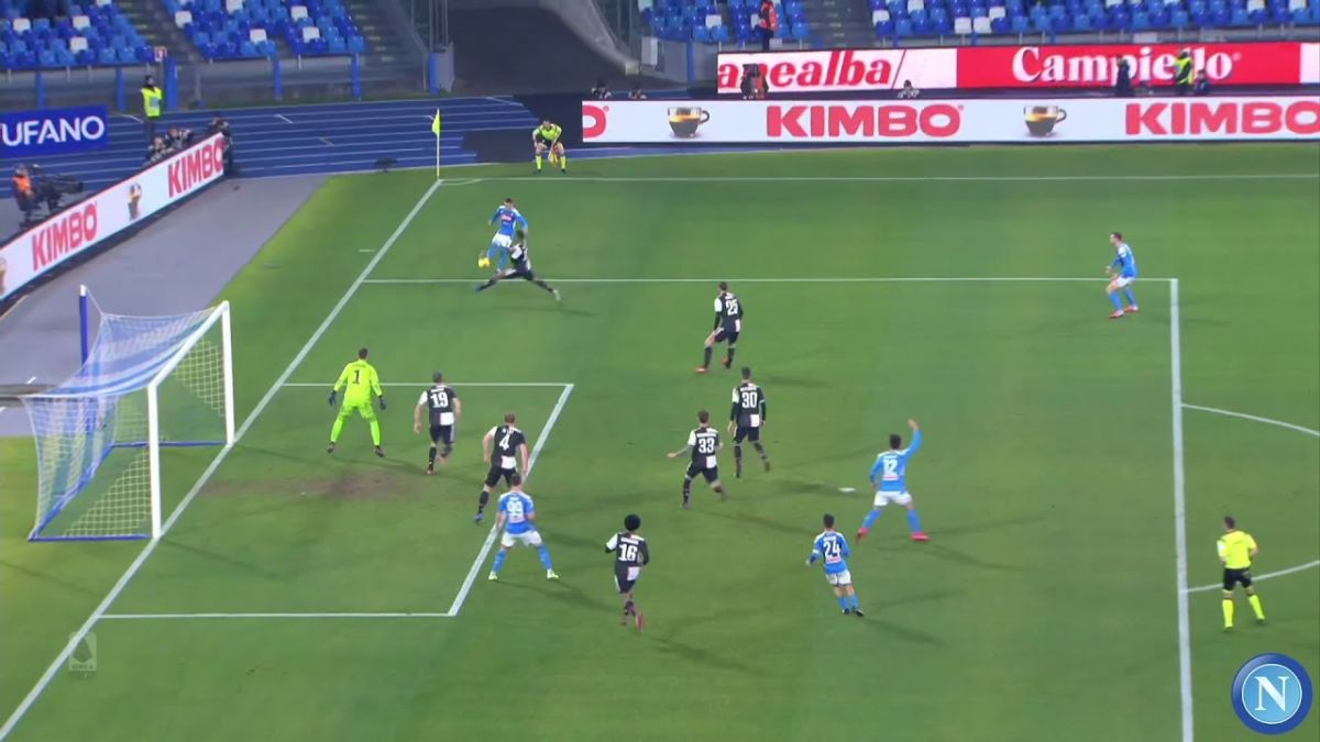 گل های برتر ناپولی در سال 2020