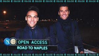 سفر بازیکنان اینتر به ناپل برای بازی با ناپولی