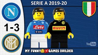 شبیه سازی بازی ناپولی 1-3 اینتر با عروسک لگو