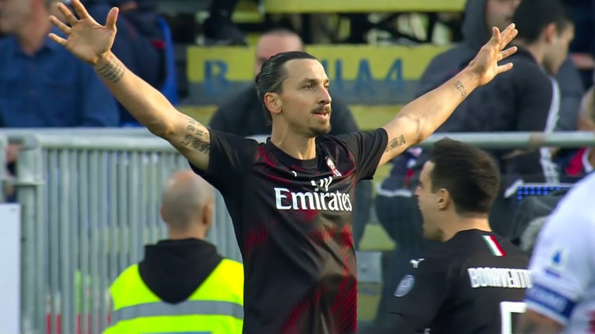 عملکرد زلاتان مقابل کالیاری