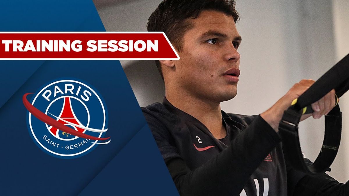 آخرین تمرین پاری سن ژرمن پیش از بازی با لورینت