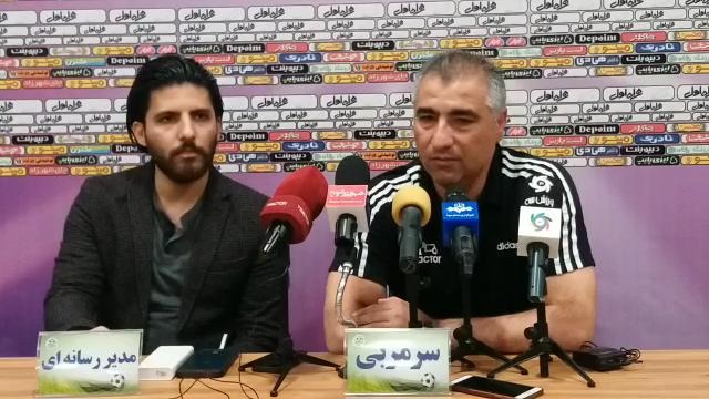 اختصاصی/ کنفرانس خبری ساکت الهامی پیش از بازی گل گهر - تراکتور