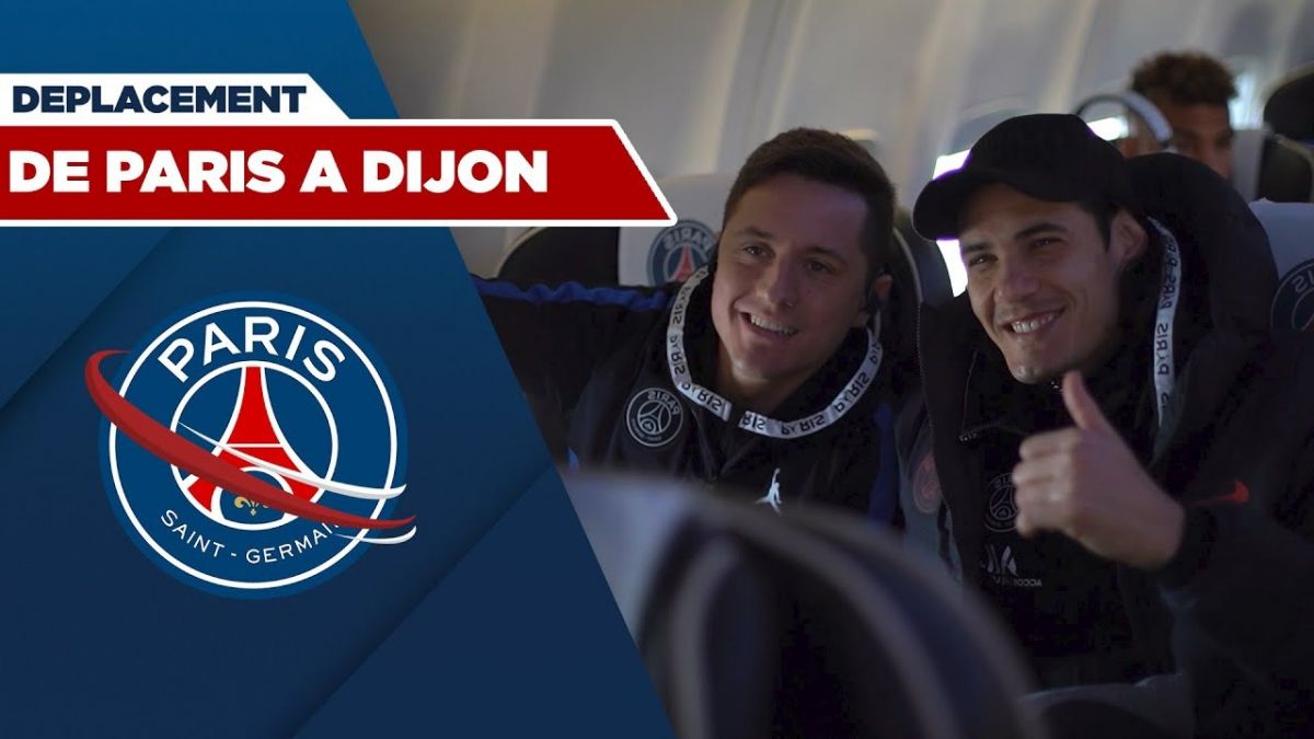 سفر بازیکنان پاری سن ژرمن به دیژون