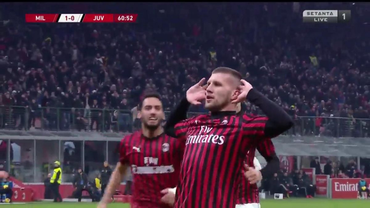 گل اول میلان به یوونتوس (ربیچ)