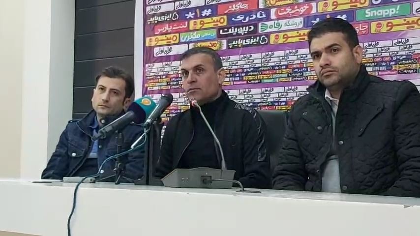 اختصاصی/ کنفرانس خبری ویسی پس از شکست پیکان مقابل فولاد