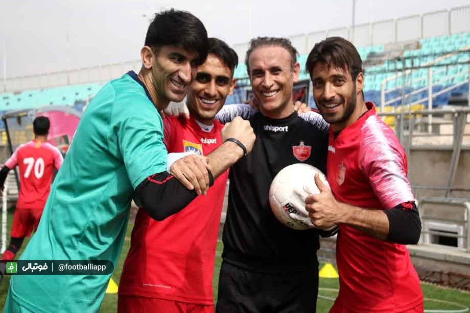 گزارش تصویری از تمرین امروز پرسپولیس ( جمعه 23 اسفند ماه 98 )