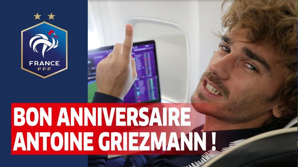 کلیپ فدراسیون فوتبال فرانسه به مناسبت تولد گریزمان