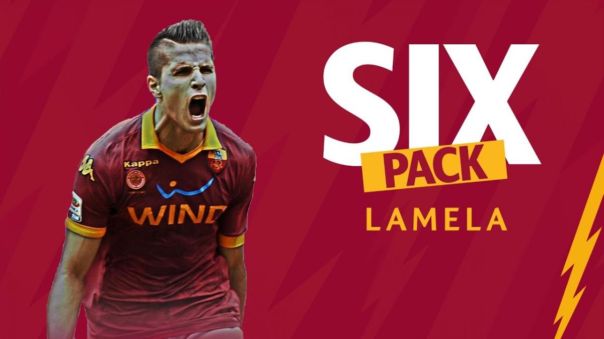 شش گل زیبای اریک لاملا در دوران حضور در رم