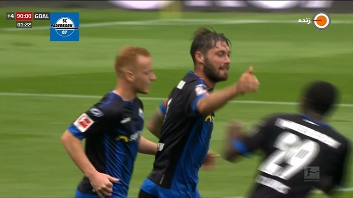 گل اول پادربورن به آربی لایپزیش (استرودیک)