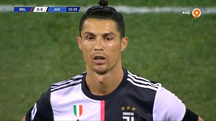 گل اول یوونتوس به بولونیا (رونالدو - پنالتی)