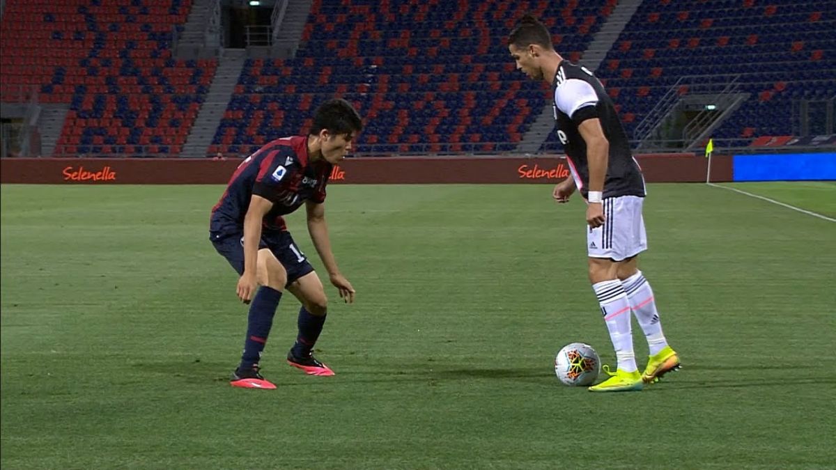 عملکرد رونالدو در بازی یوونتوس 2-0 بولونیا