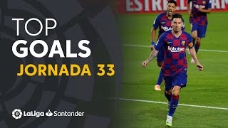 تمام گلهای هفته 33 لالیگا 2019-2020