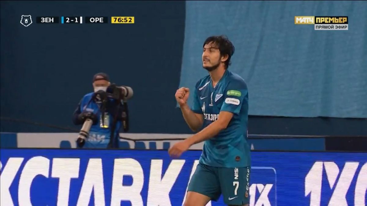 دبل سردار آزمون مقابل تیم اورنبورگ