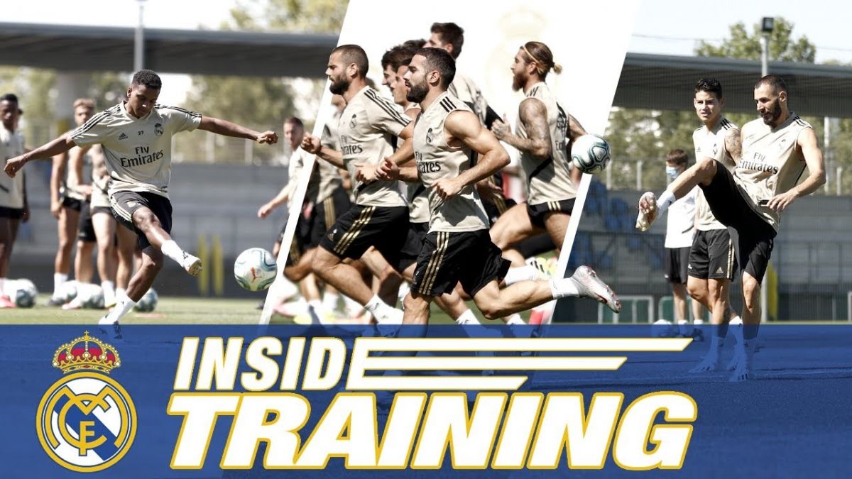 آخرین تمرین رئال مادرید برای بازی با ویارئال