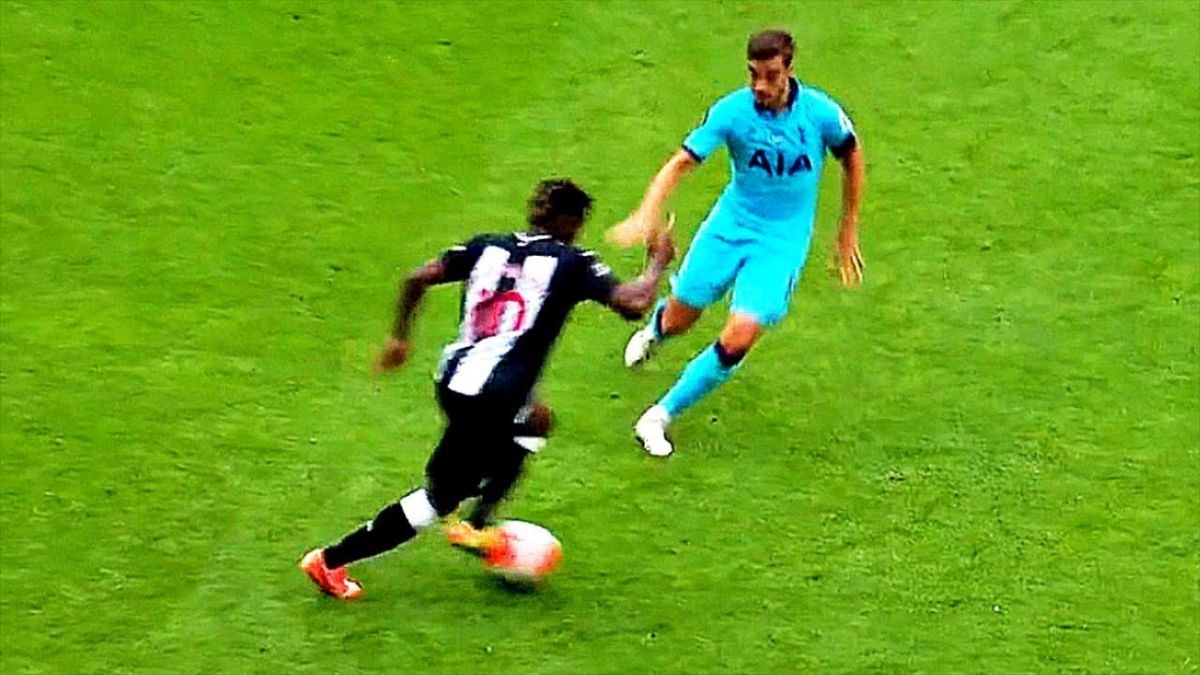 حرکات تکنیکی بازیکنان در بازی نیوکاسل 1-3 تاتنهام