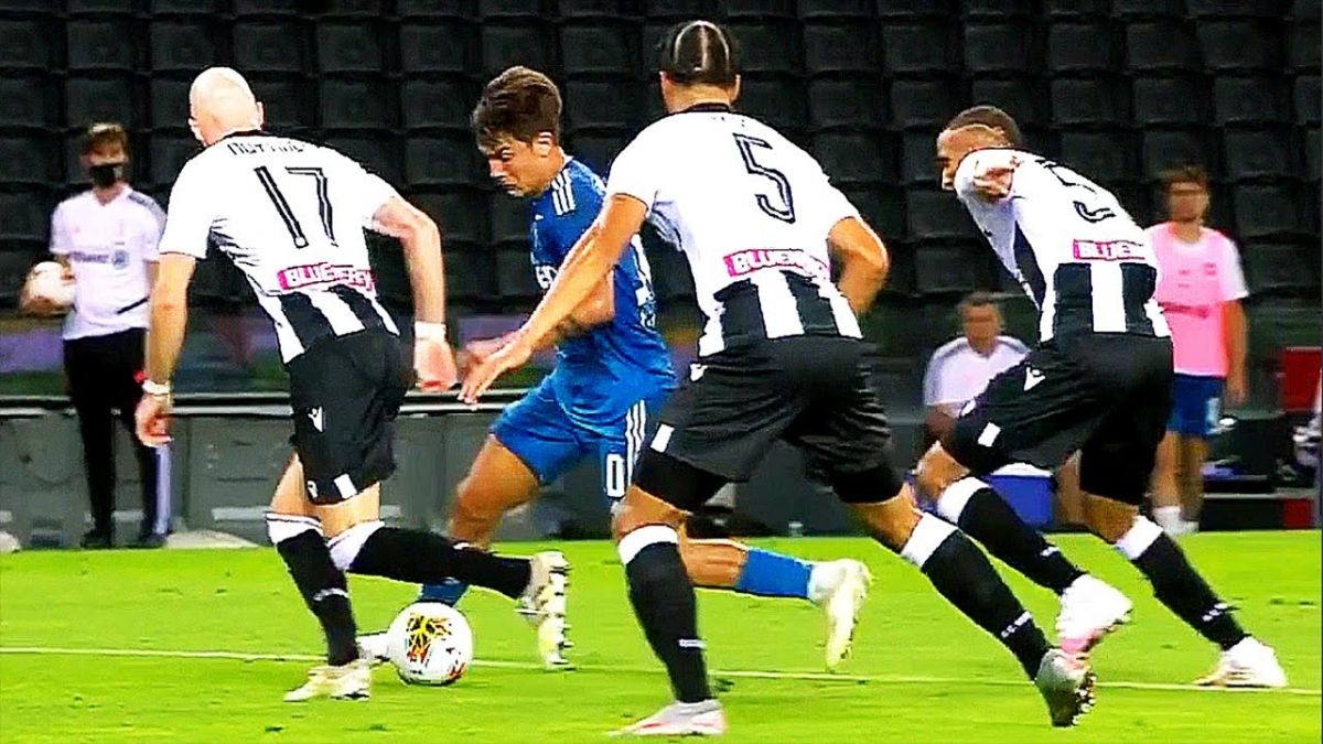 حرکات تکنیکی بازیکنان در بازی اودینزه 1-2 یوونتوس