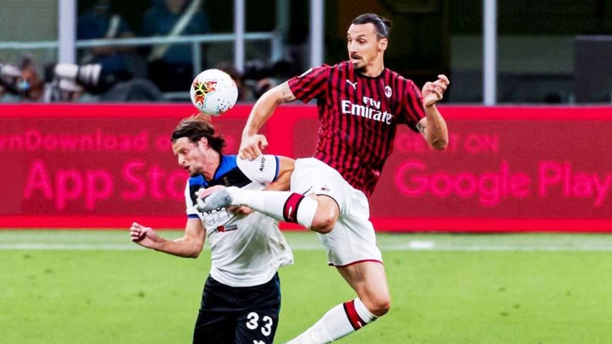 حرکات تکنیکی بازیکنان در بازی میلان 1-1 آتالانتا