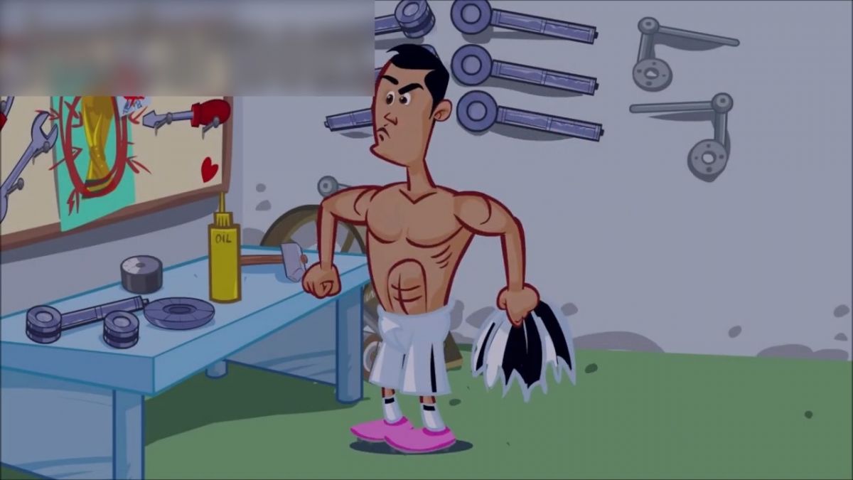 انیمیشن طنز تقابل یوونتوس - لیون