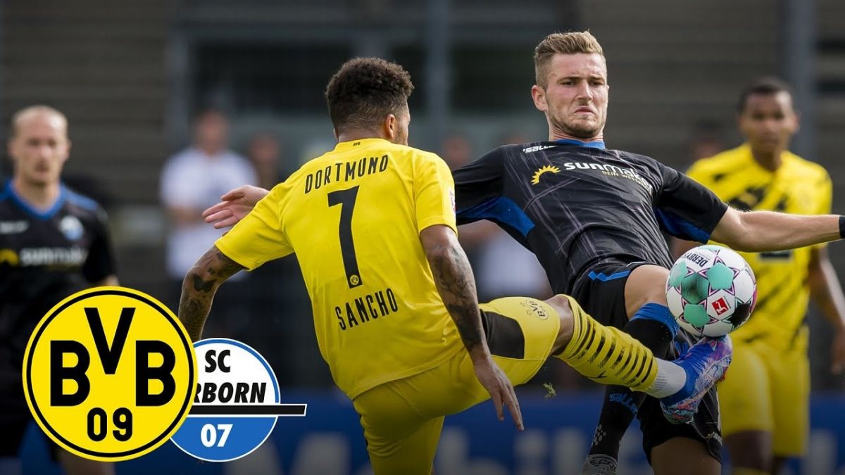 خلاصه بازی دورتموند 1-1 پادربورن