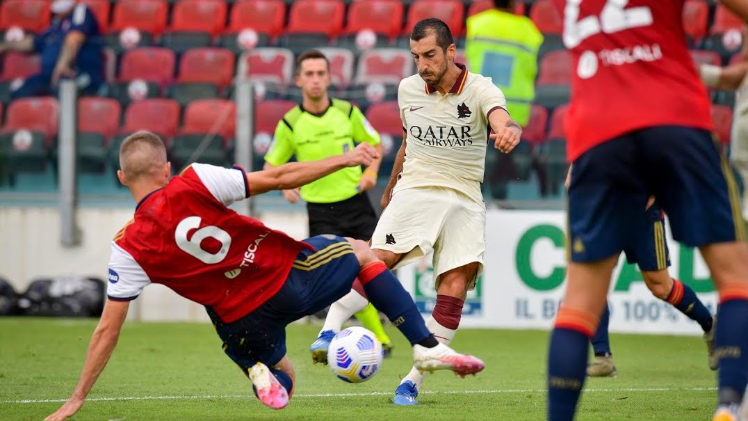 خلاصه بازی کالیاری 2-2 رم