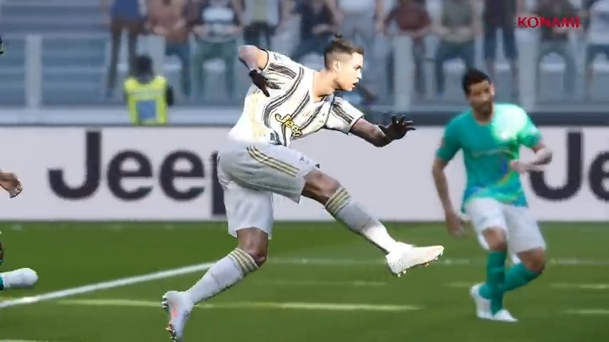 تیم یوونتوس در بازی جدید و جذاب PES 2021