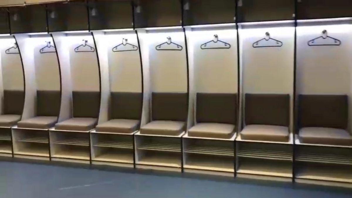 رختکن پرسپولیس برای دیدار با السد قطر در استادیوم اجوکیشین سیتی