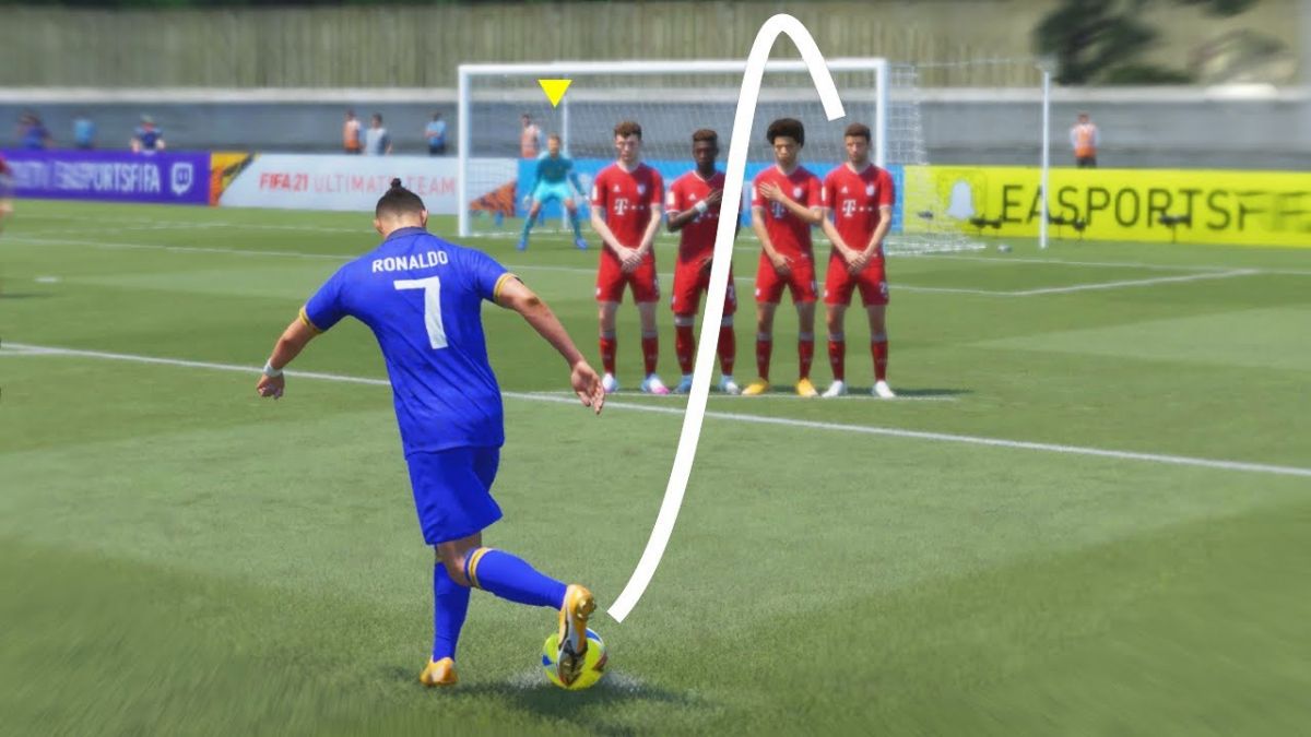 آموزش ضربه کاشته رابونا در بازی فیفا 2021