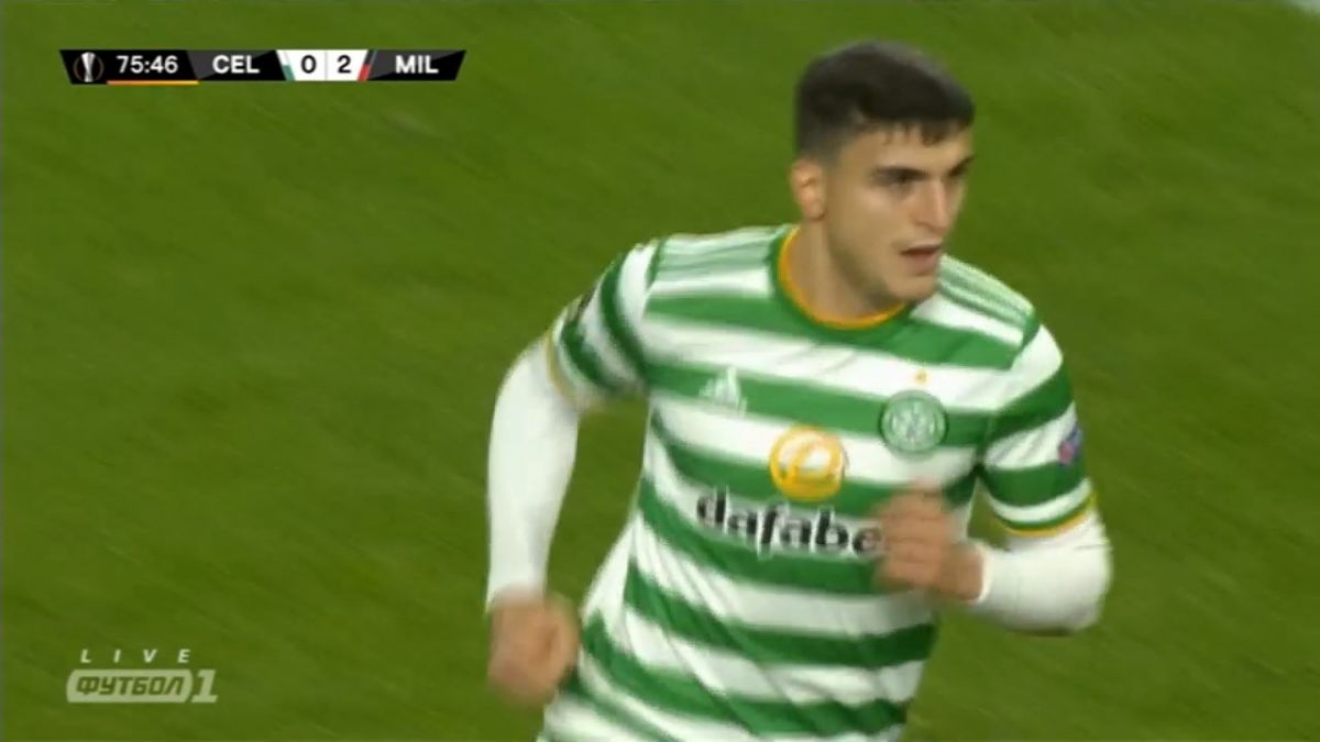 گل اول سلتیک به میلان (محمد الیونسی)