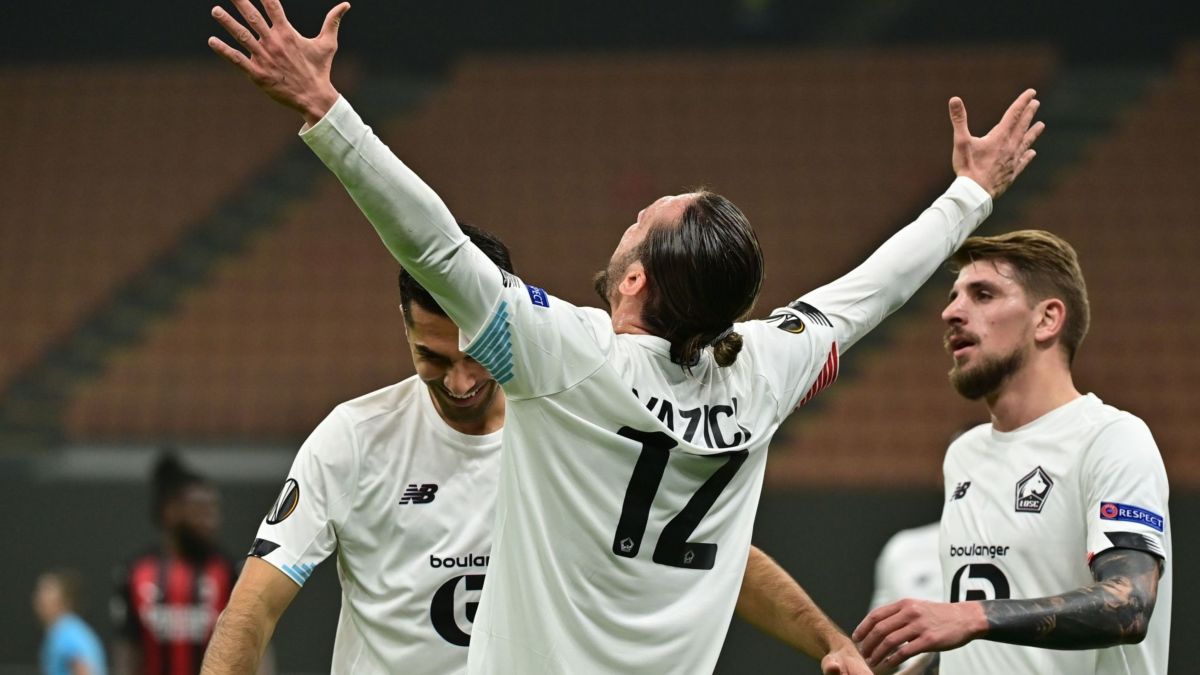 خلاصه بازی میلان 0-3 لیل