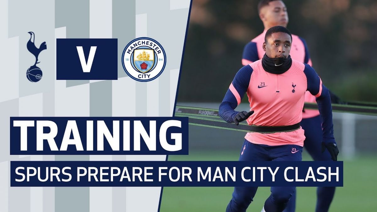 آخرین تمرین تاتنهام برای تقابل با منچستر سیتی