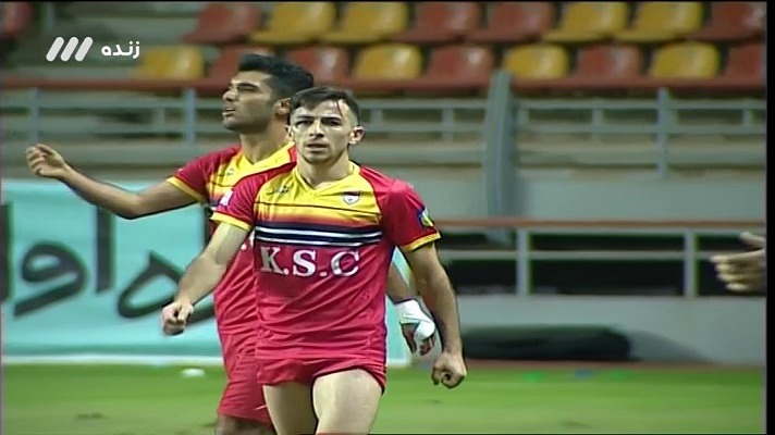 گل اول فولاد خوزستان به استقلال (فرشاد احمدزاده)