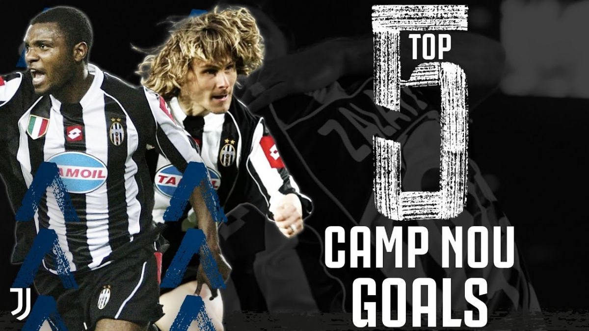 5 گل برتر یوونتوس مقابل بارسلونا در نیوکمپ