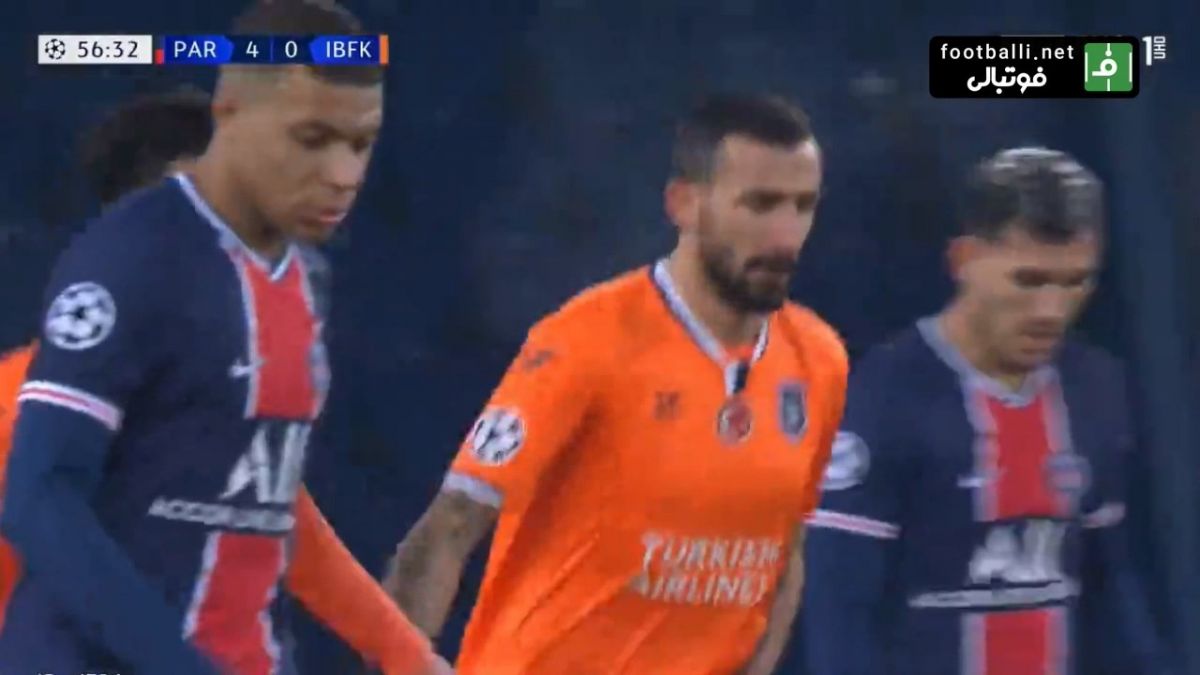 گل اول باشاک شهیر به پاری سن ژرمن (توپال)