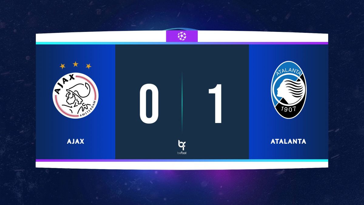 خلاصه بازی آژاکس 0-1 آتالانتا
