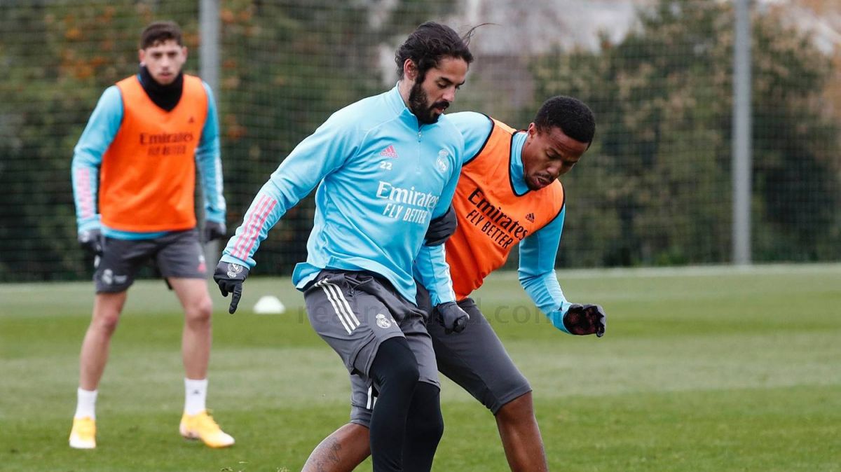 اولین تمرین رئال مادرید برای تقابل با اتلتیکو مادرید