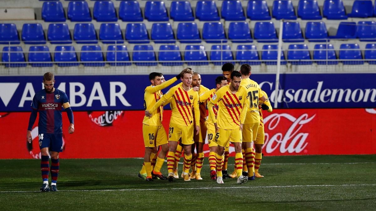 خلاصه بازی اوئسکا 0-1 بارسلونا