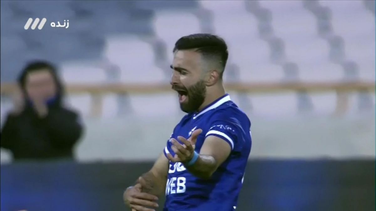 گل اول استقلال به آلومینیوم اراک (ارسلان مطهری)