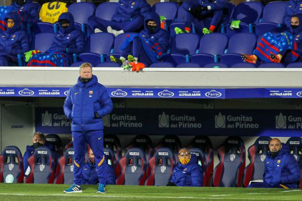 شوک به بارسلونا: لغو تمرین به علت مثبت شدن تست کرونای دو نفر