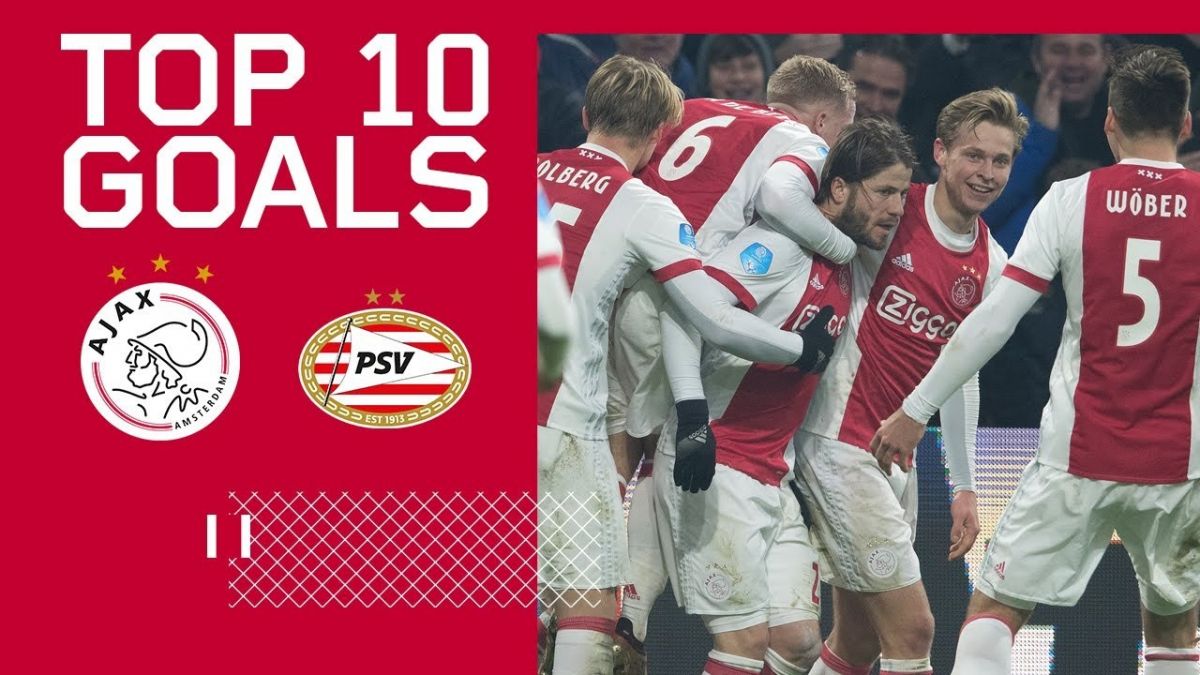 10 گل برتر آژاکس مقابل آیندهوون