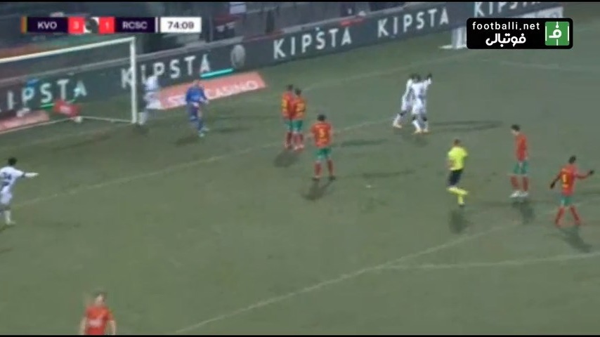 گل دوم شارلوا به اوستنده توسط کاوه رضایی