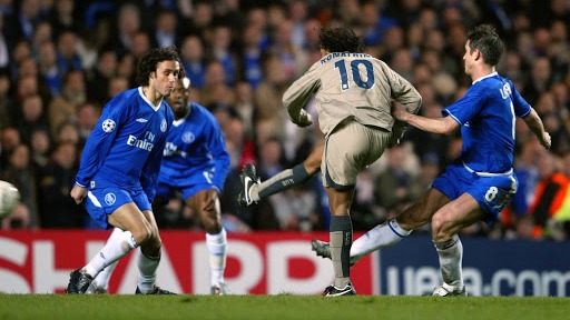 گل ماندگار و زیبای رونالدینیو به چلسی از تمام زوایا