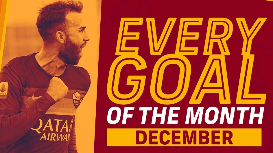 تمام گلهای آ اس رم در ماه دسامبر 2020