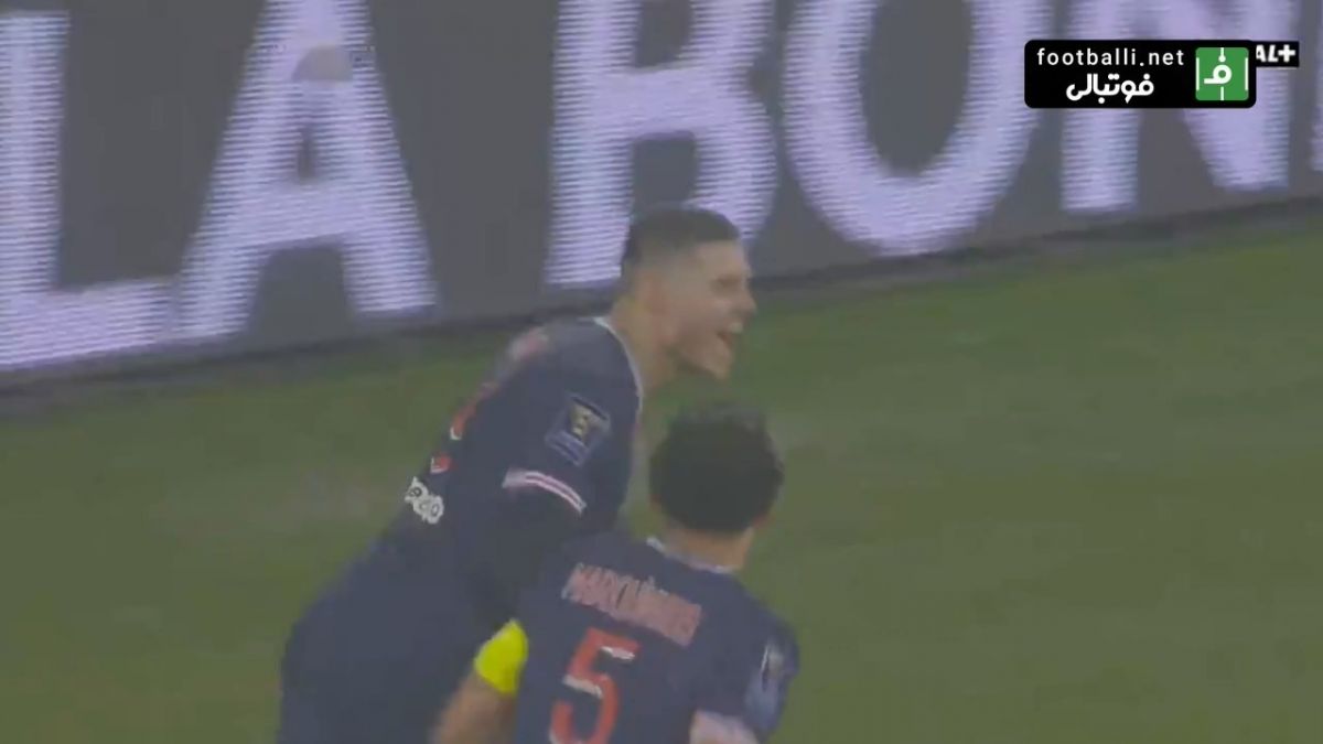 گل اول پاری سن ژرمن به مارسی (ایکاردی)