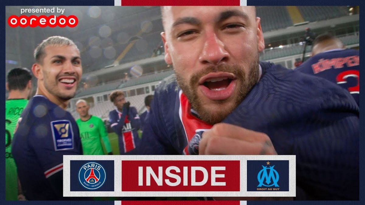 حواشی برتری پاری سن ژرمن مقابل مارسی از نگاه دوربین پاریسی ها