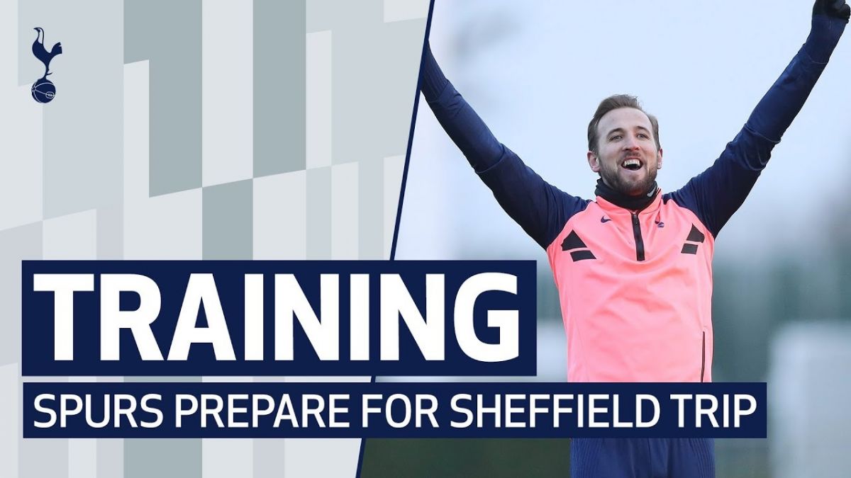 تمرین تاتنهام برای تقابل با شفیلد یونایتد